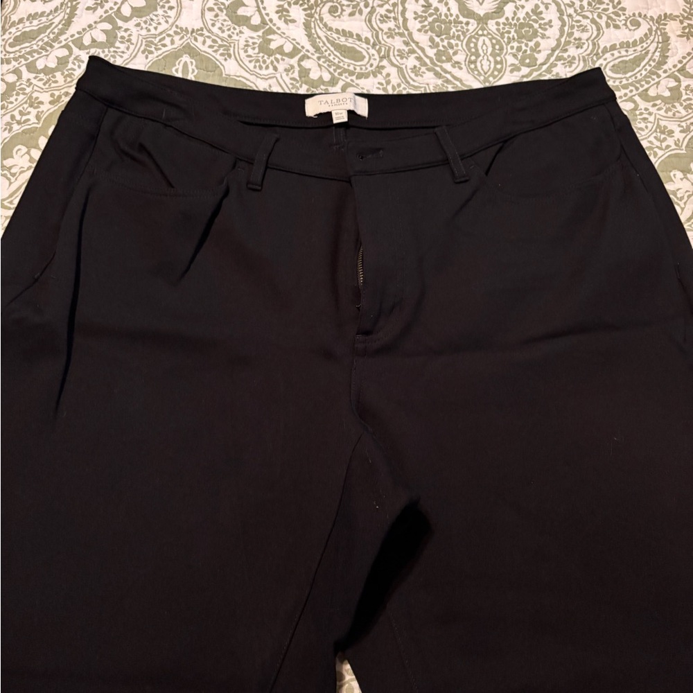 Talbots Plus Black Pants